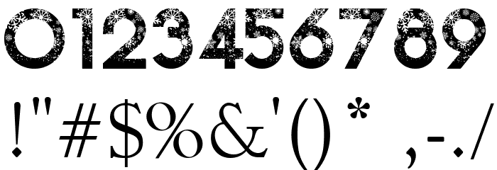 Snow Kei 2 Font OTHER CHARS