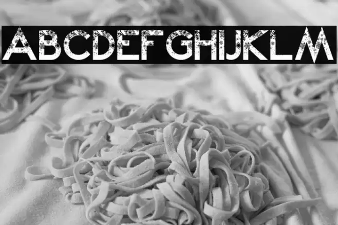 Snow Kei Font examples