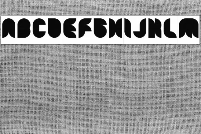 Snow Mask-Inverse Font examples