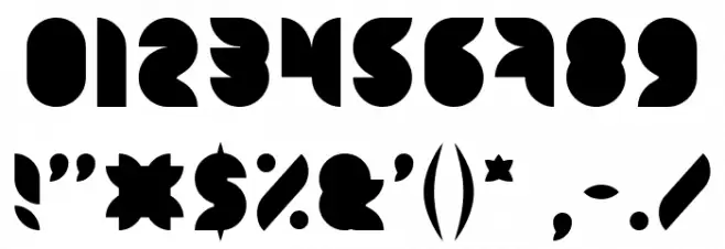 Snow Mask-light Font OTHER CHARS