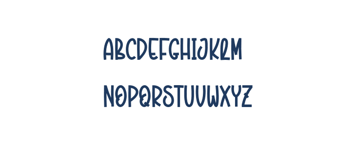 Snow Paradise Uppercase