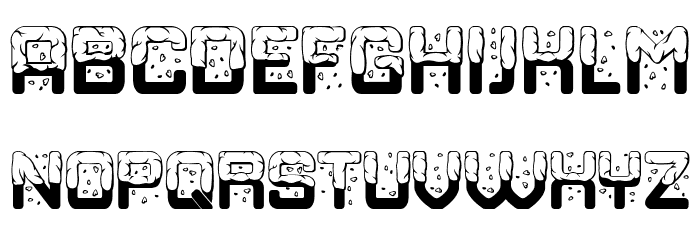 Snow Regular Font OTHER CHARS
