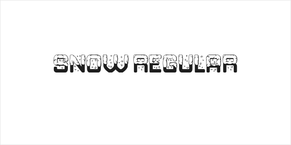 Snow Regular Logo