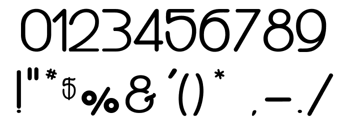 Snow Riders_PersonalUseOnly Font OTHER CHARS