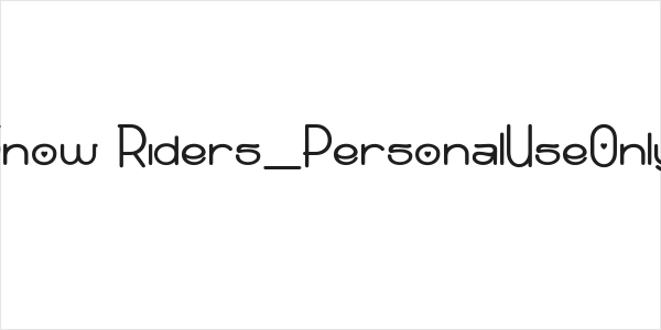 Snow Riders_PersonalUseOnly Logo
