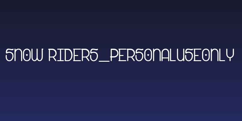Snow Riders_PersonalUseOnly Social Header