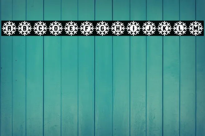 Snow Star Type Example 2