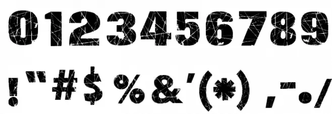 Snow Times Font OTHER CHARS