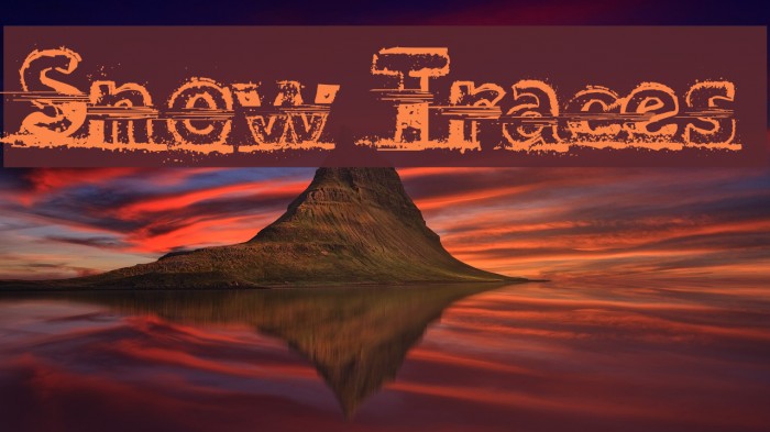 Snow Traces Example 2