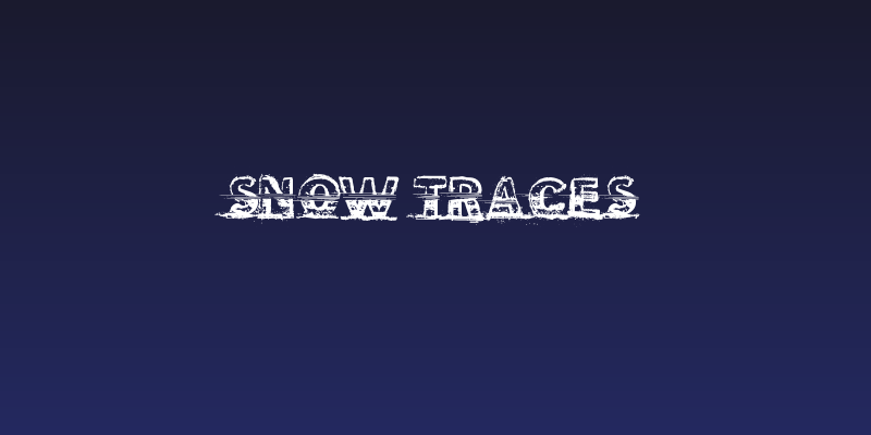 Snow Traces Social Header