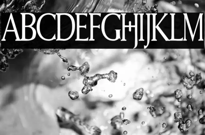 Snow White Font examples