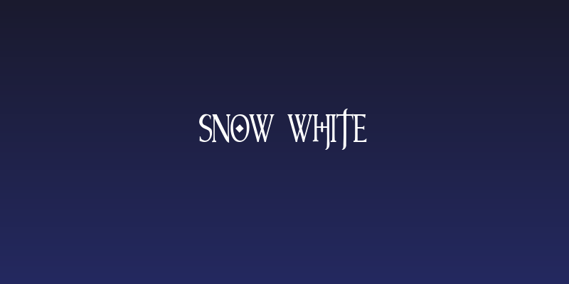 Snow White Social Header