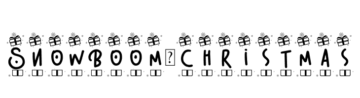SnowBoom-Christmas  免费字体下载