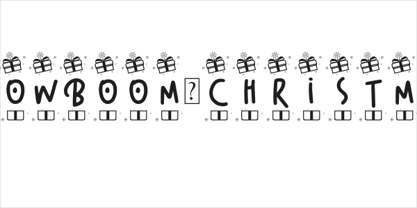 SnowBoom-Christmas Logo