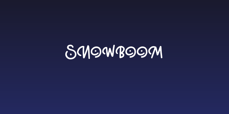 SnowBoom Social Header