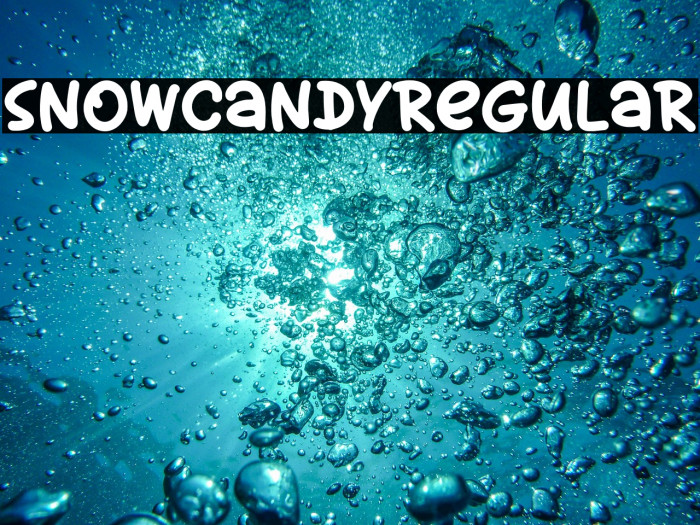 SnowCandyRegular Example 1