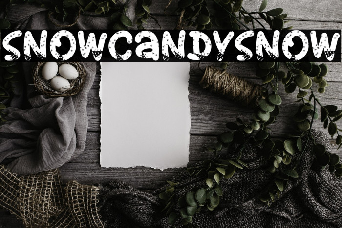 SnowCandySnow Example 3