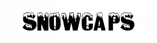 SnowCaps  Free Fonts Download