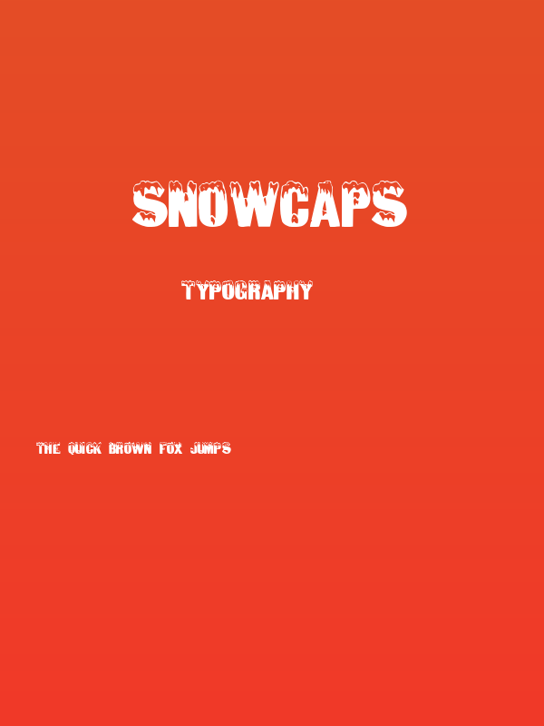 SnowCaps Poster