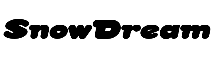 SnowDream Font