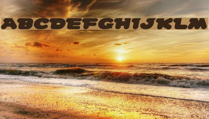 SnowDream Font examples