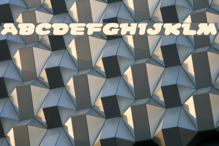 SnowDream Font examples