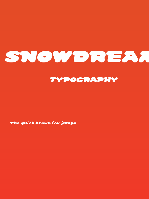 SnowDream Poster