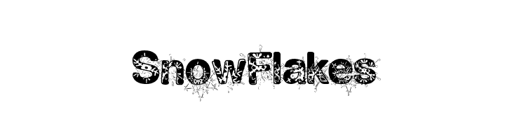 SnowFlakes  नि: शुल्क फ़ॉन्ट्स डाउनलोड