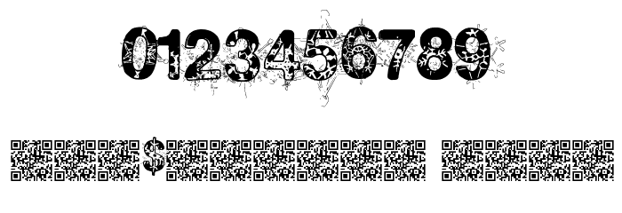 SnowFlakes Font OTHER CHARS
