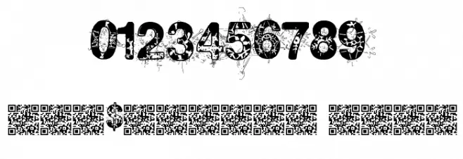 SnowFlakes Font OTHER CHARS