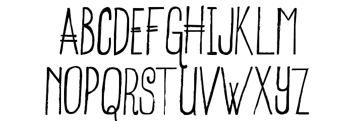 SnowFox-Regular Font LOWERCASE