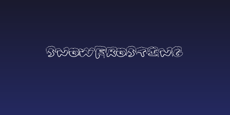 SnowFrosting Social Header