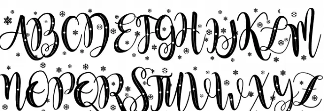 Snowballs Regular Font Litere mari