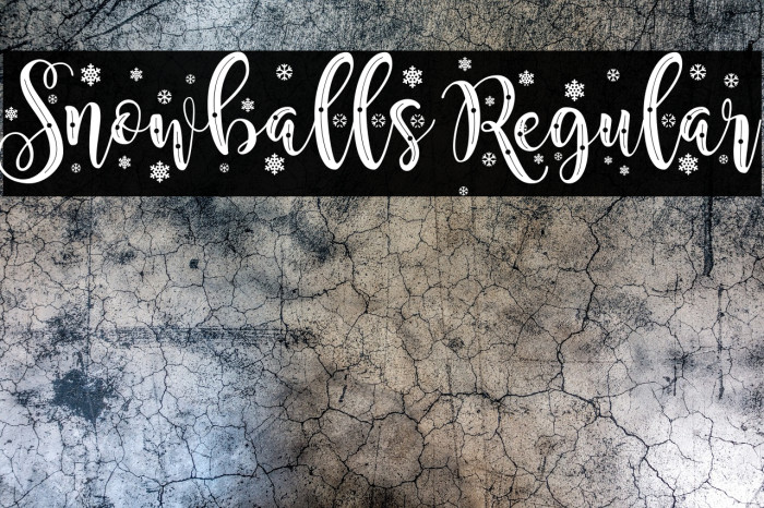 Snowballs Regular Example 2