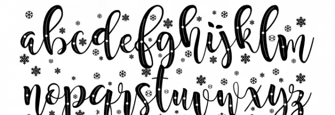 Snowballs Regular Font LOWERCASE