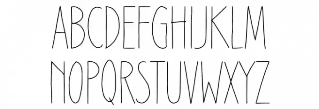 Snowblack خط أحرف صغيرة