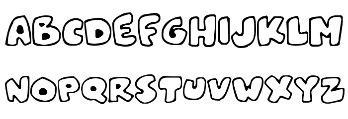 Snowblobs Font Litere mici
