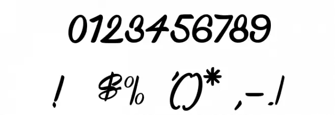 Snowboarding Only Font OTHER CHARS