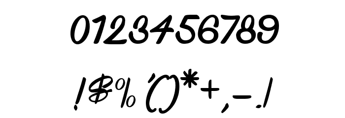 Snowboarding Only Font OTHER CHARS