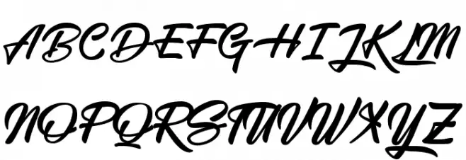 Snowboarding Only Schriftart Groß