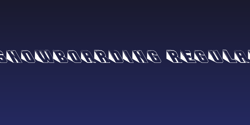 Snowboarding Regular Social Header