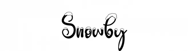 Snowby  Free Fonts Download