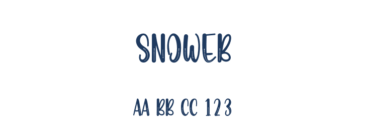 Snoweb Font Preview