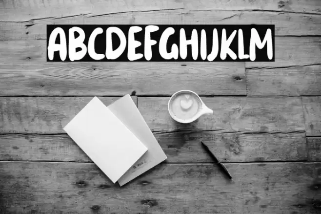 Snowes Font examples