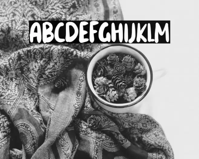 Snowes Font examples