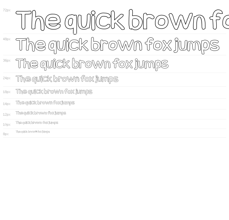 Snowfall Black Outline Waterfall