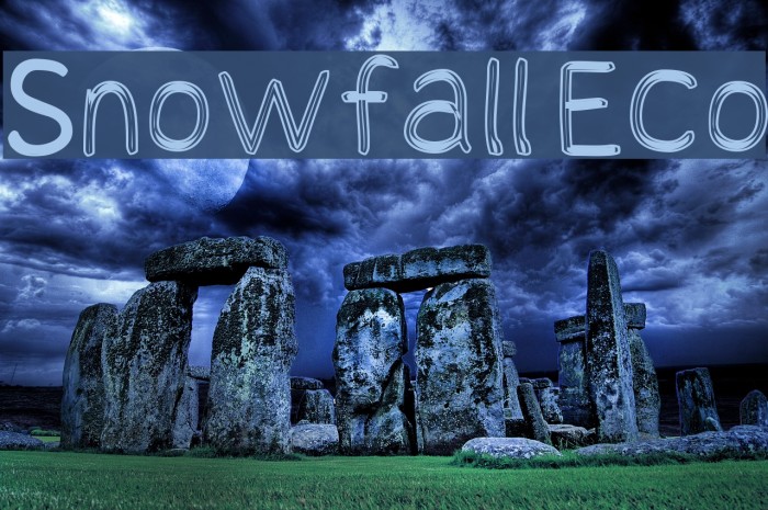 Snowfall Eco Example 2