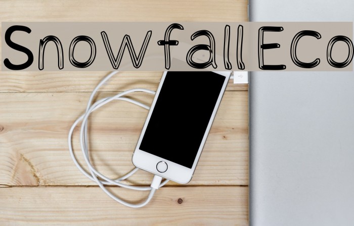 Snowfall Eco Example 3