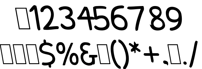 Snowfall Opposite Oblique Font OTHER CHARS