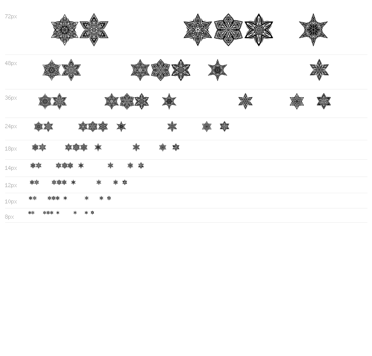 Snowflake Regular Waterfall